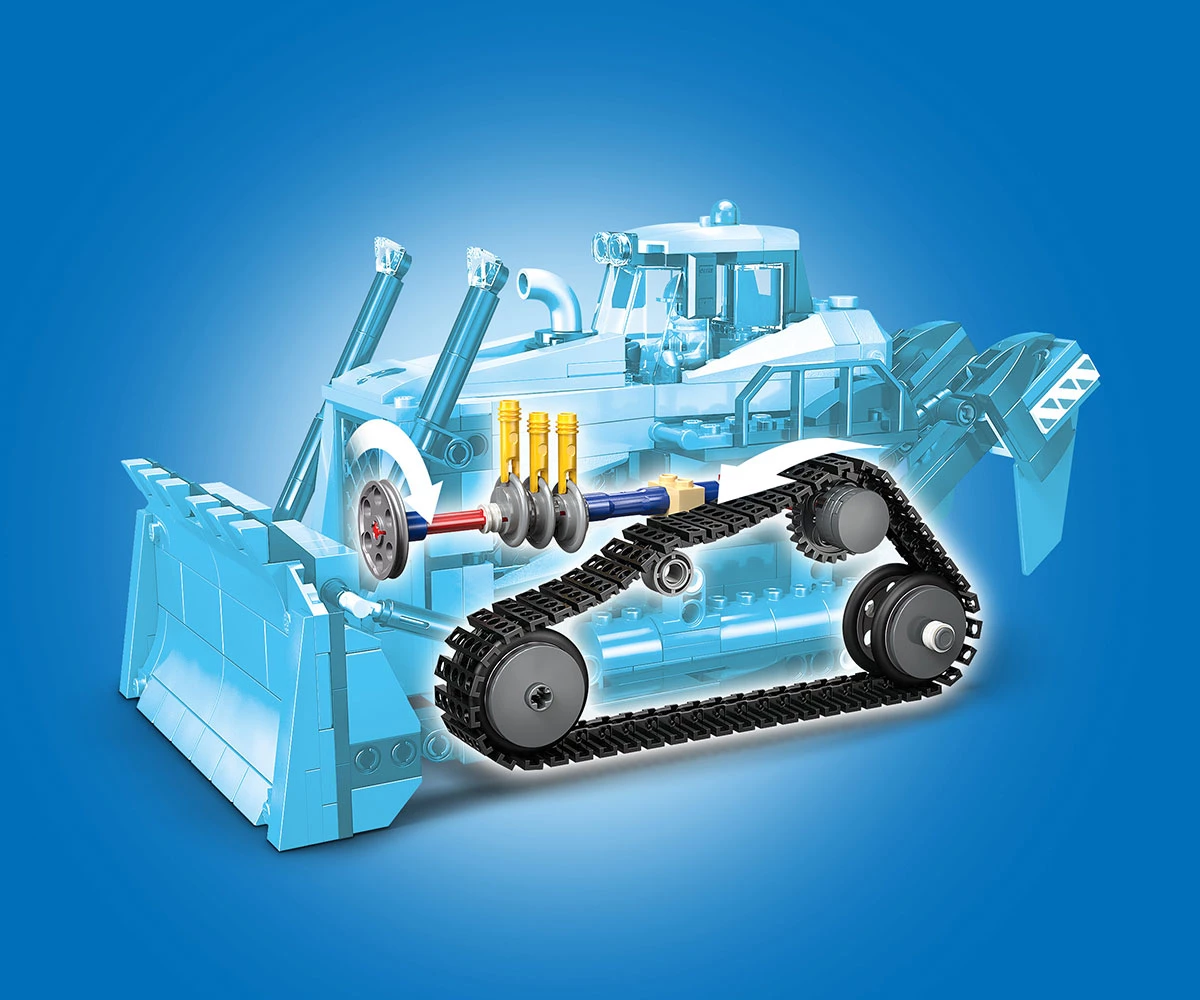 Детски комплект за игра LEGO® City 60466 - Жълт булдозер thumb 8 LEGO® City 60466 - Yellow Bulldozer thumb 8