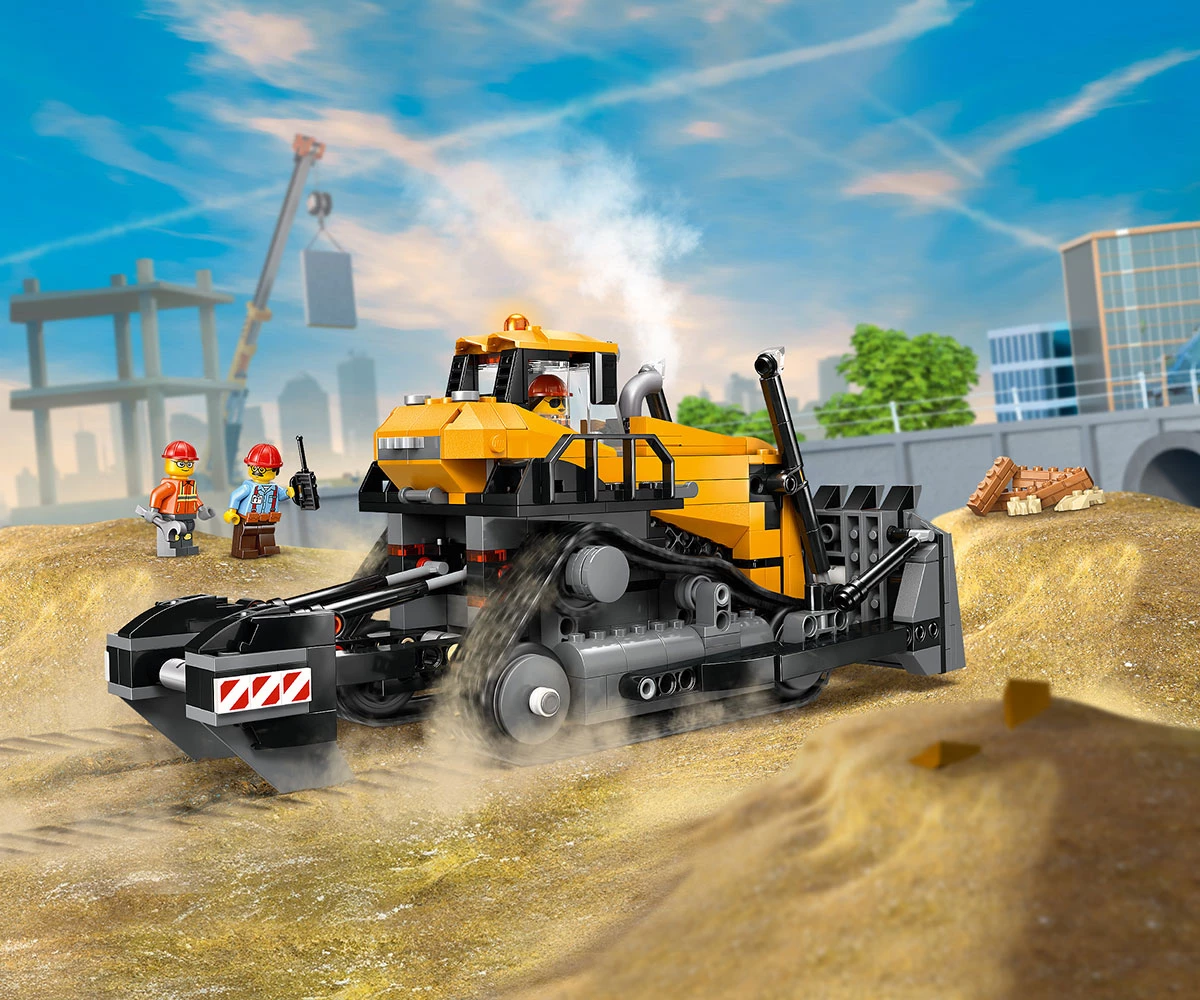 Детски комплект за игра LEGO® City 60466 - Жълт булдозер thumb 9 LEGO® City 60466 - Yellow Bulldozer thumb 9