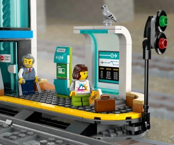 Детски комплект за игра LEGO® City 60469 – Централна гара