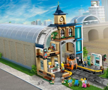 Детски комплект за игра LEGO® City 60469 – Централна гара