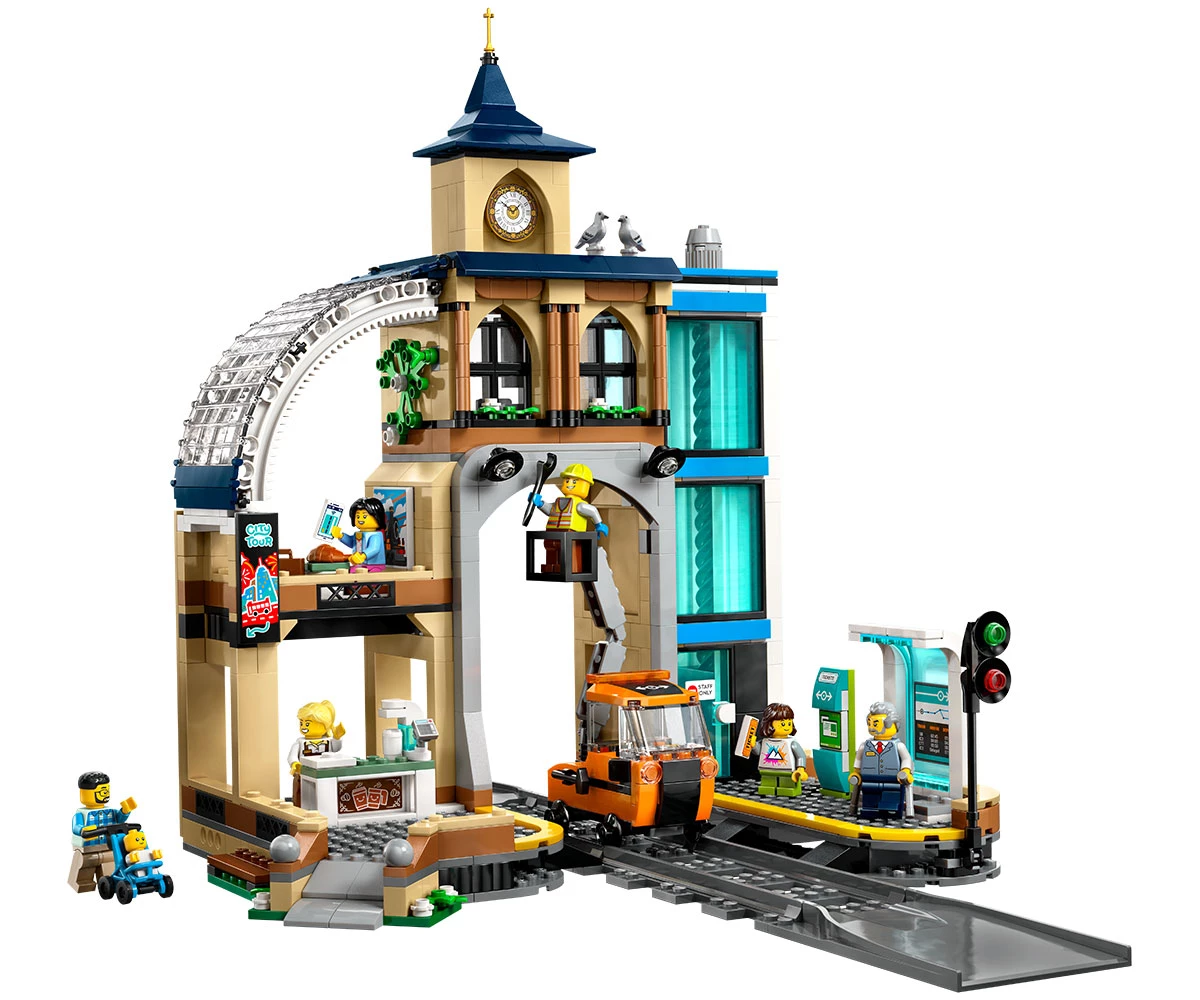 Детски комплект за игра LEGO® City 60469 - Централна гара thumb 3 LEGO® City 60469 - Central Train Station thumb 3