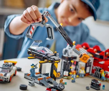 Детски комплект за игра LEGO® City 60472 – Автоморга с коли