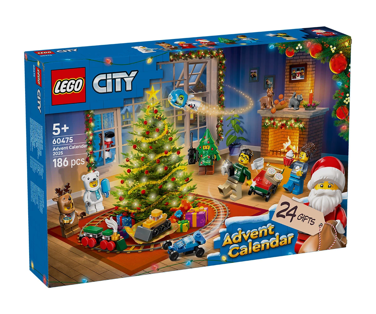 Детски комплект за игра LEGO® City 60475 - Коледен календар 2025 г. LEGO® City 60475 - Advent Calendar 2025