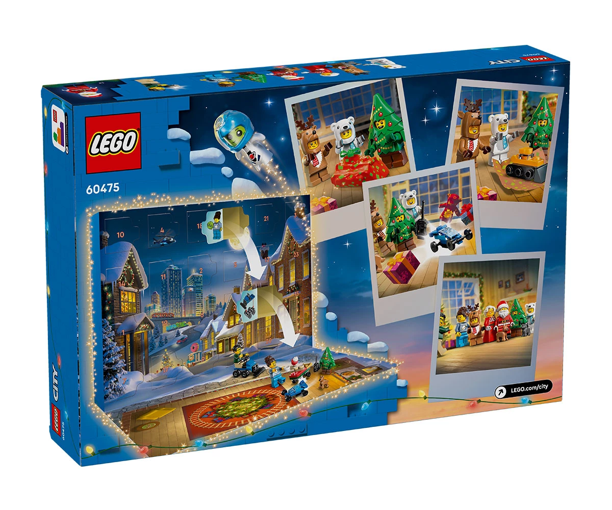 Детски комплект за игра LEGO® City 60475 - Коледен календар 2025 г. thumb 2 LEGO® City 60475 - Advent Calendar 2025 thumb 2