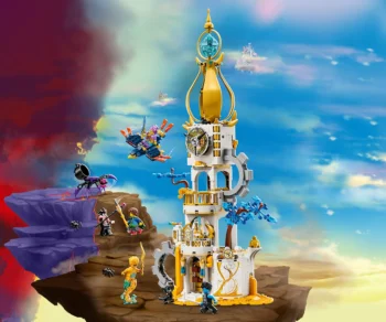 Детски комплект за игра LEGO® DREAMZzz™ 71477 – Кулата на Пясъчния човек