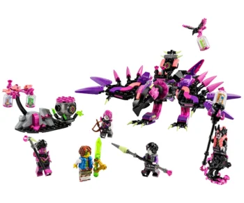 Детски комплект за игра LEGO® DREAMZzz™ 71483 – Кошмарните създания на Bещицата