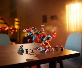 Детски комплект за игра LEGO® DREAMZzz™ 71484 – Роботът на К-рекс на Купър