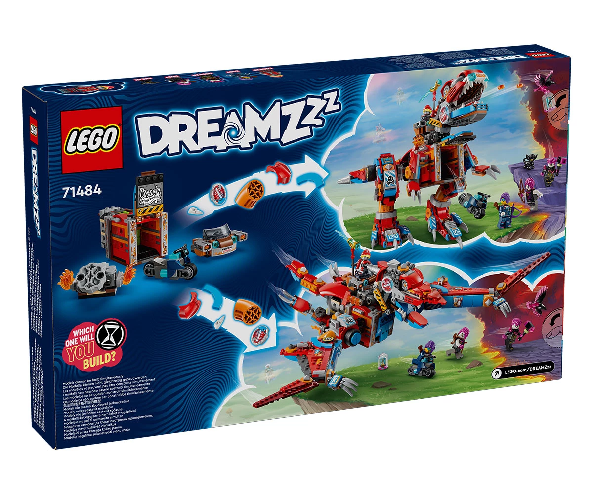 Детски комплект за игра LEGO® DREAMZzz™ 71484 - Роботът на К-рекс на Купър thumb 2 Конструктор ЛЕГО DREAMZzz 71484 thumb 2
