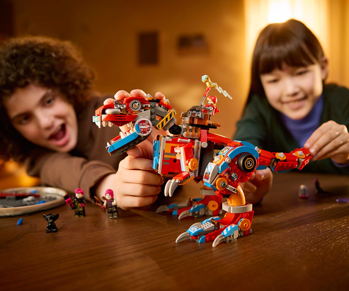 Детски комплект за игра LEGO® DREAMZzz™ 71484 - Роботът на К-рекс на Купър thumb 7 Конструктор ЛЕГО DREAMZzz 71484 thumb 7