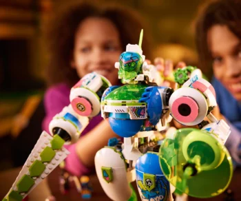 Детски комплект за игра LEGO® DREAMZzz™ 71485 – Бойният робот на Матео и Зи-блоб