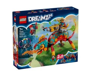 Детски комплект за игра LEGO® DREAMZzz™ 71492 – Огненият хамелеон на Матео