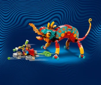 Детски комплект за игра LEGO® DREAMZzz™ 71492 – Огненият хамелеон на Матео