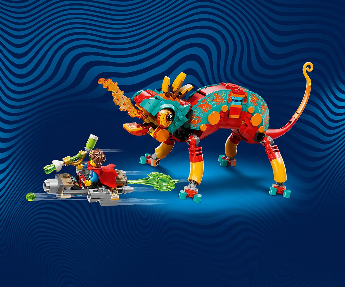 Детски комплект за игра LEGO® DREAMZzz™ 71492 - Огненият хамелеон на Матео thumb 12 LEGO® DREAMZzz™ 71492 - Mateo's Fire Chameleon thumb 12