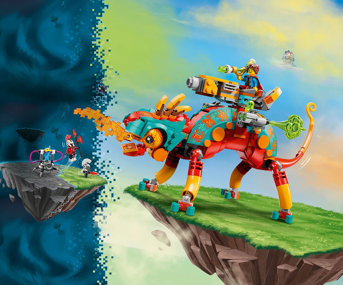 Детски комплект за игра LEGO® DREAMZzz™ 71492 - Огненият хамелеон на Матео thumb 13 LEGO® DREAMZzz™ 71492 - Mateo's Fire Chameleon thumb 13