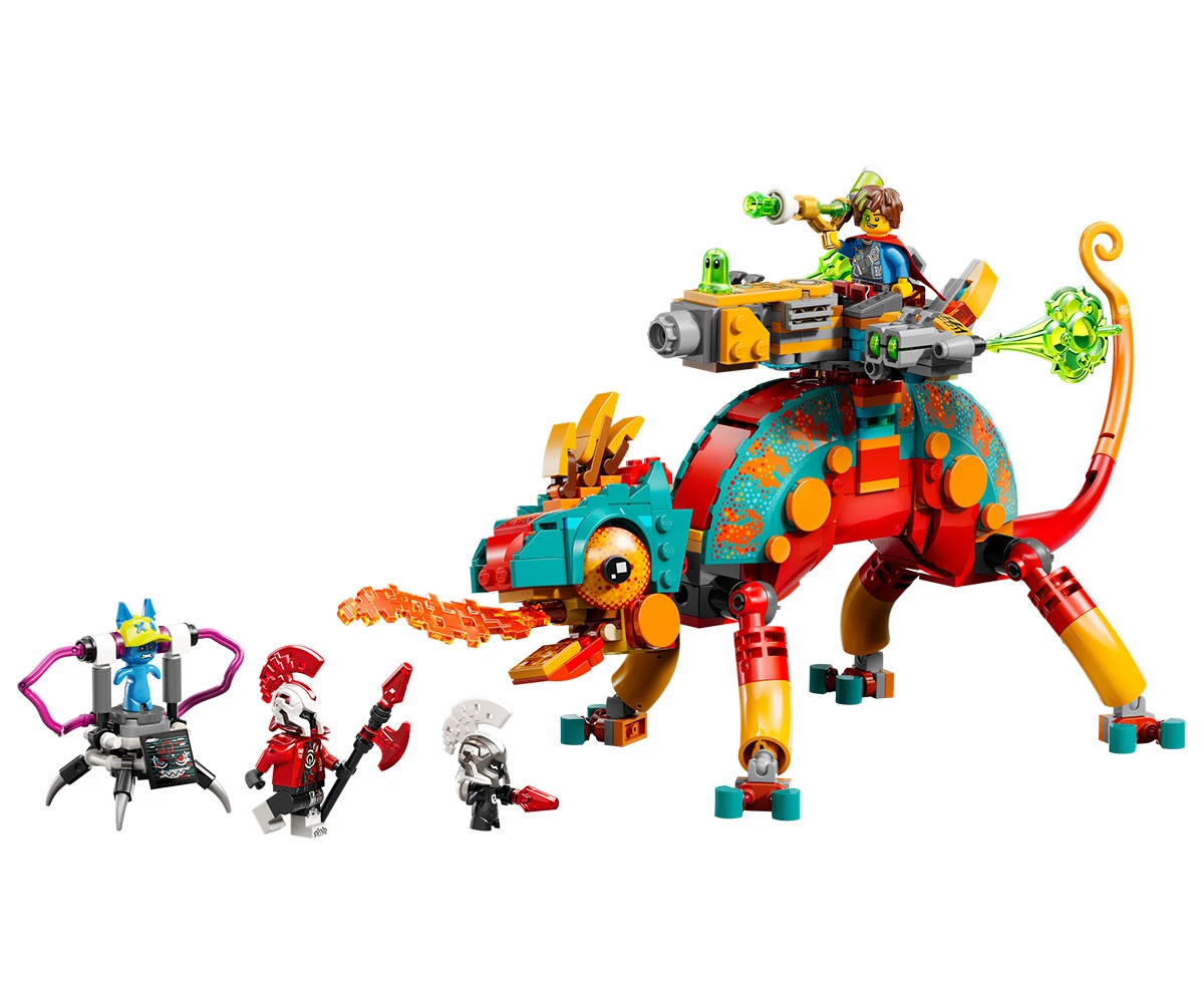 Детски комплект за игра LEGO® DREAMZzz™ 71492 - Огненият хамелеон на Матео thumb 3 LEGO® DREAMZzz™ 71492 - Mateo's Fire Chameleon thumb 3