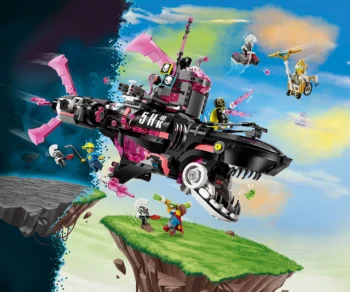 Детски комплект за игра LEGO® DREAMZzz™ 71500 – Подводница на кошмарните акули