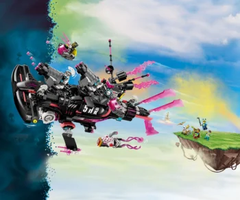 Детски комплект за игра LEGO® DREAMZzz™ 71500 – Подводница на кошмарните акули