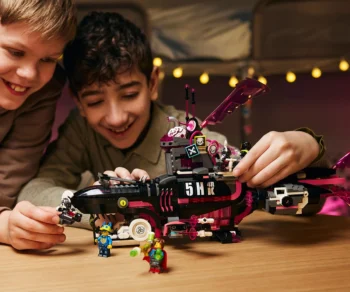 Детски комплект за игра LEGO® DREAMZzz™ 71500 – Подводница на кошмарните акули