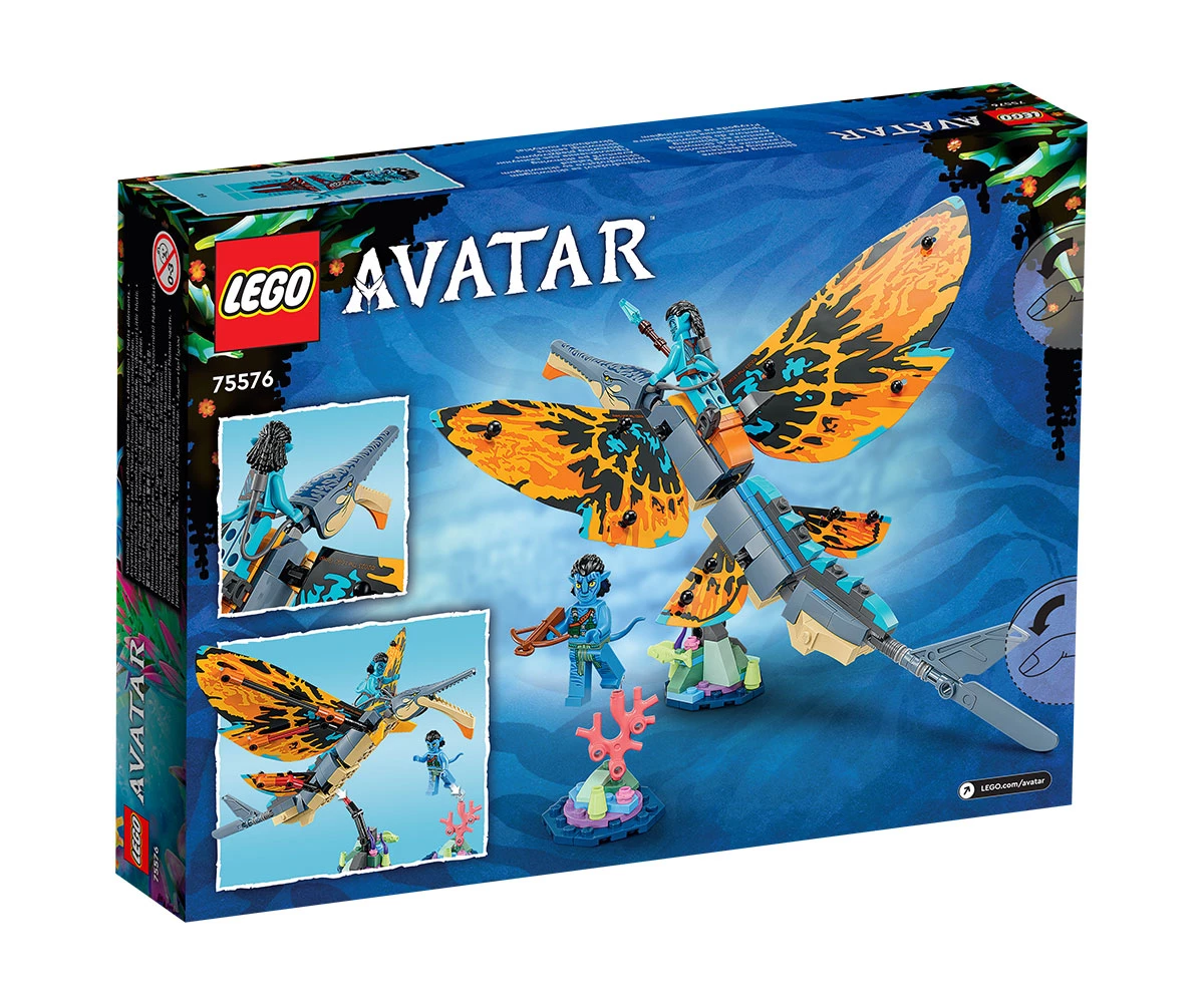 Детски комплект за игра LEGO® Avatar 75576 - Приключение със скимуинг thumb 2 Конструктор ЛЕГО Avatar 75576 thumb 2
