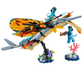 Детски комплект за игра LEGO® Avatar 75576 – Приключение със скимуинг