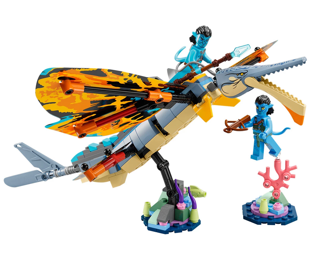 Детски комплект за игра LEGO® Avatar 75576 - Приключение със скимуинг thumb 3 Конструктор ЛЕГО Avatar 75576 thumb 3