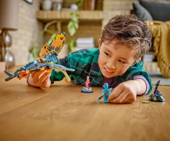 Детски комплект за игра LEGO® Avatar 75576 – Приключение със скимуинг