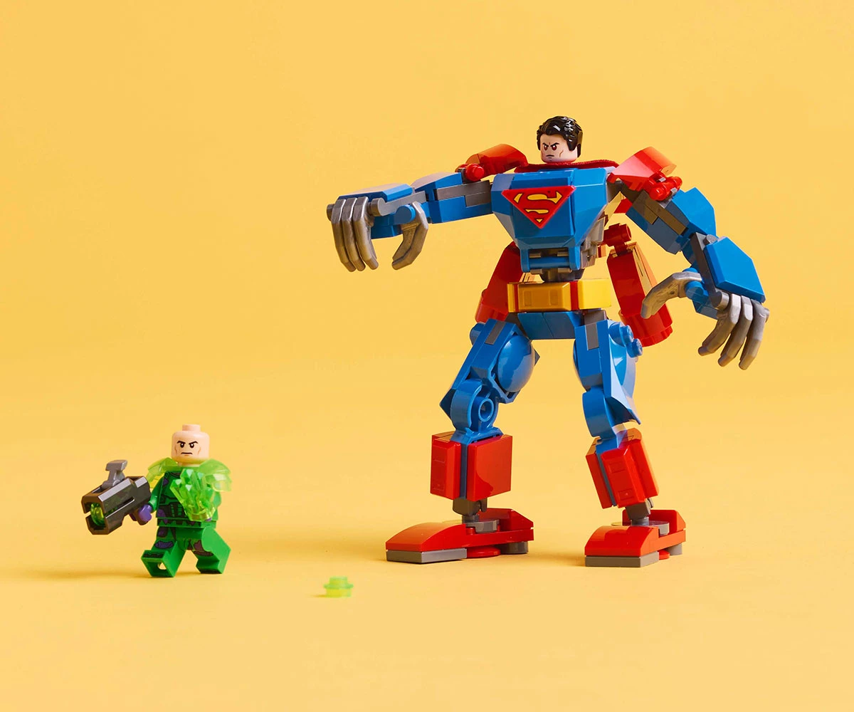 Детски комплект за игра LEGO® Superman™ 76302 - Супермен робот срещу Лекс Лутър thumb 11 Конструктор ЛЕГО DC Comics Super Heroes 76302 thumb 11