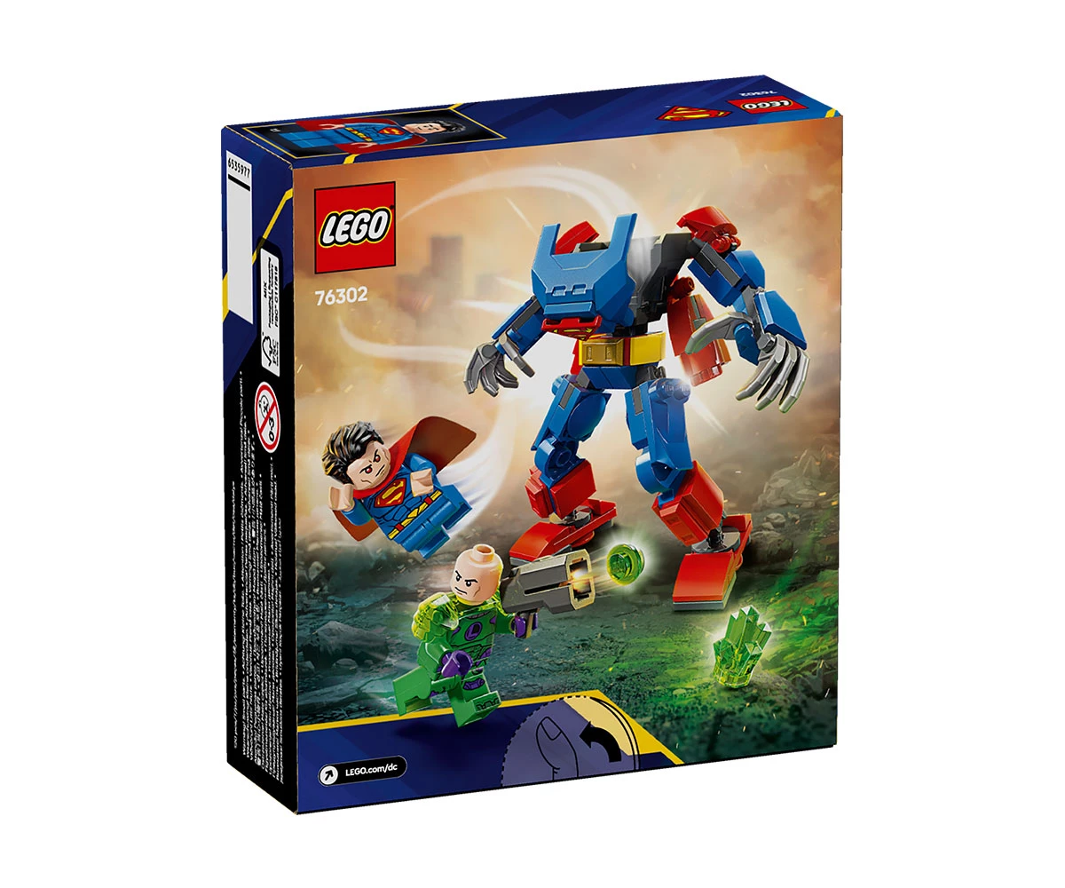 Детски комплект за игра LEGO® Superman™ 76302 - Супермен робот срещу Лекс Лутър thumb 2 Конструктор ЛЕГО DC Comics Super Heroes 76302 thumb 2