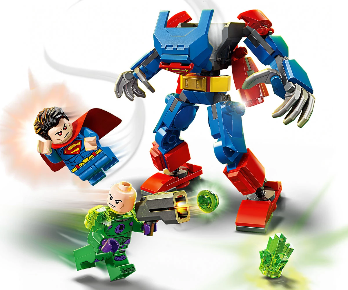 Детски комплект за игра LEGO® Superman™ 76302 - Супермен робот срещу Лекс Лутър thumb 4 Конструктор ЛЕГО DC Comics Super Heroes 76302 thumb 4