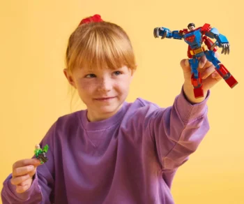 Детски комплект за игра LEGO® Superman™ 76302 – Супермен робот срещу Лекс Лутър