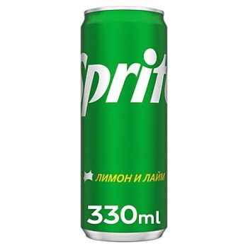 Спрайт лимон и лайм кен 0.330л.