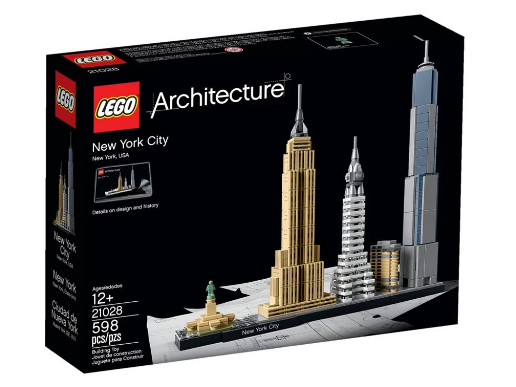 Детски комплект за игра LEGO® Architecture 21028 - Ню Йорк Конструктор ЛЕГО Architecture 21028