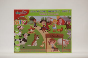 Детски магнитен пъзел фермата DIY Theme of happy ranch