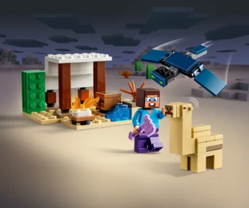 Детски комплект за игра LEGO® Minecraft™ 21251 – Пустинната експедиция на Стив