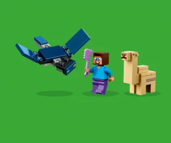 Детски комплект за игра LEGO® Minecraft™ 21251 – Пустинната експедиция на Стив