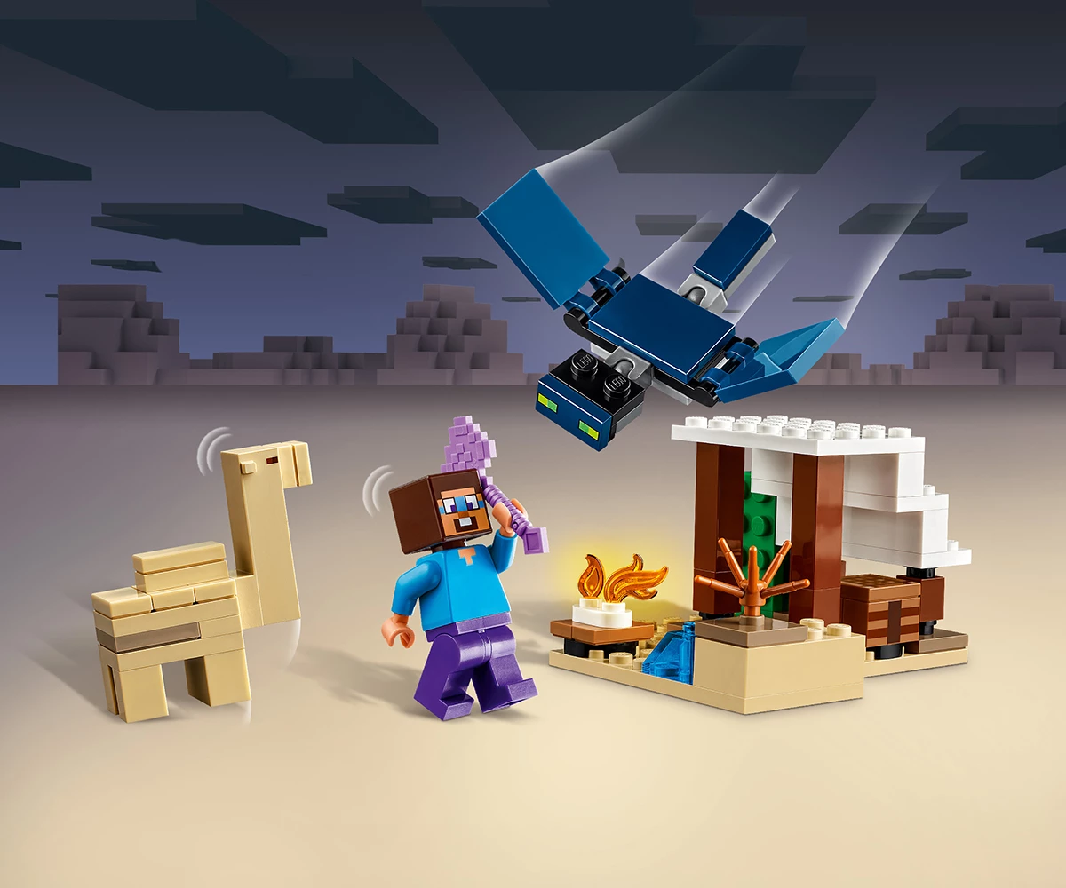 Детски комплект за игра LEGO® Minecraft™ 21251 - Пустинната експедиция на Стив thumb 6 Конструктор ЛЕГО Minecraft 21251 thumb 6