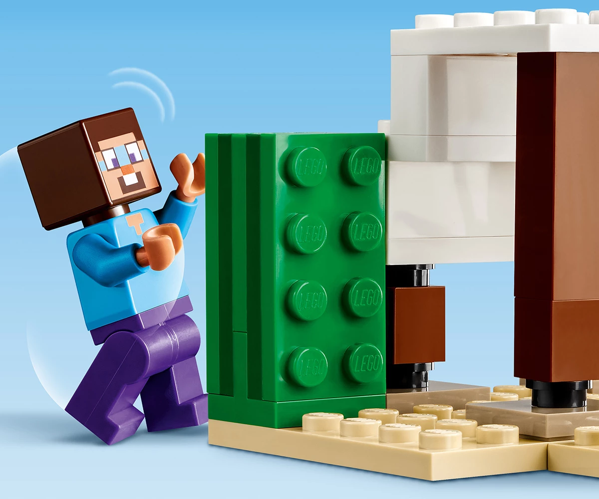 Детски комплект за игра LEGO® Minecraft™ 21251 - Пустинната експедиция на Стив thumb 7 Конструктор ЛЕГО Minecraft 21251 thumb 7