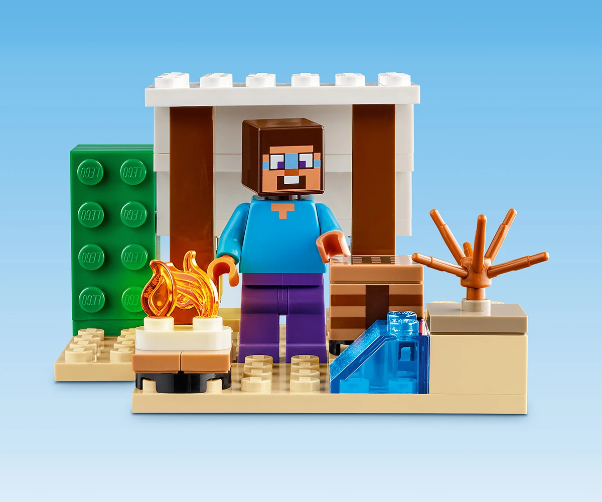 Детски комплект за игра LEGO® Minecraft™ 21251 - Пустинната експедиция на Стив thumb 9 Конструктор ЛЕГО Minecraft 21251 thumb 9