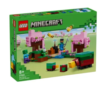 Детски комплект за игра LEGO® Minecraft™ 21260 – Черешова градина