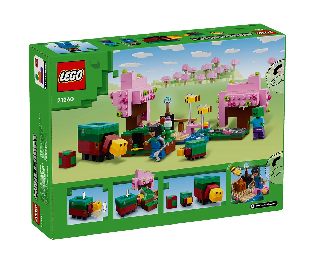 Детски комплект за игра LEGO® Minecraft™ 21260 - Черешова градина thumb 2 Конструктор ЛЕГО Minecraft 21260 thumb 2