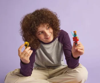 Детски комплект за игра LEGO® Minecraft™ 21266 – Битка в пъклената лава