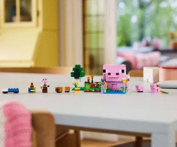 Детски комплект за игра LEGO® Minecraft™ 21268 – Къщата на прасенцето