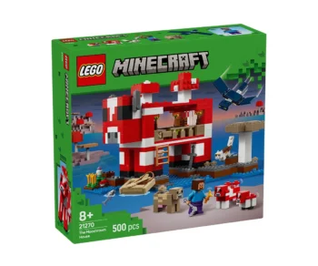 Детски комплект за игра LEGO® Minecraft™ 21270 – Къщата на Муухоморка