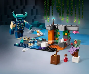 Детски комплект за игра LEGO® Minecraft® 21274 – Среща с Пазача
