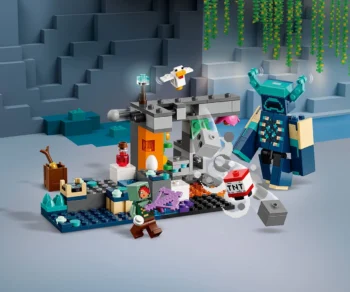 Детски комплект за игра LEGO® Minecraft® 21274 – Среща с Пазача