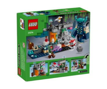 Детски комплект за игра LEGO® Minecraft® 21274 – Среща с Пазача