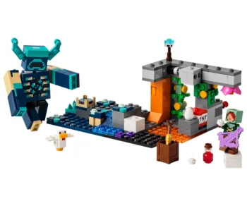 Детски комплект за игра LEGO® Minecraft® 21274 – Среща с Пазача