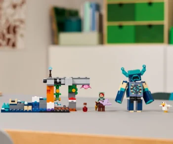 Детски комплект за игра LEGO® Minecraft® 21274 – Среща с Пазача