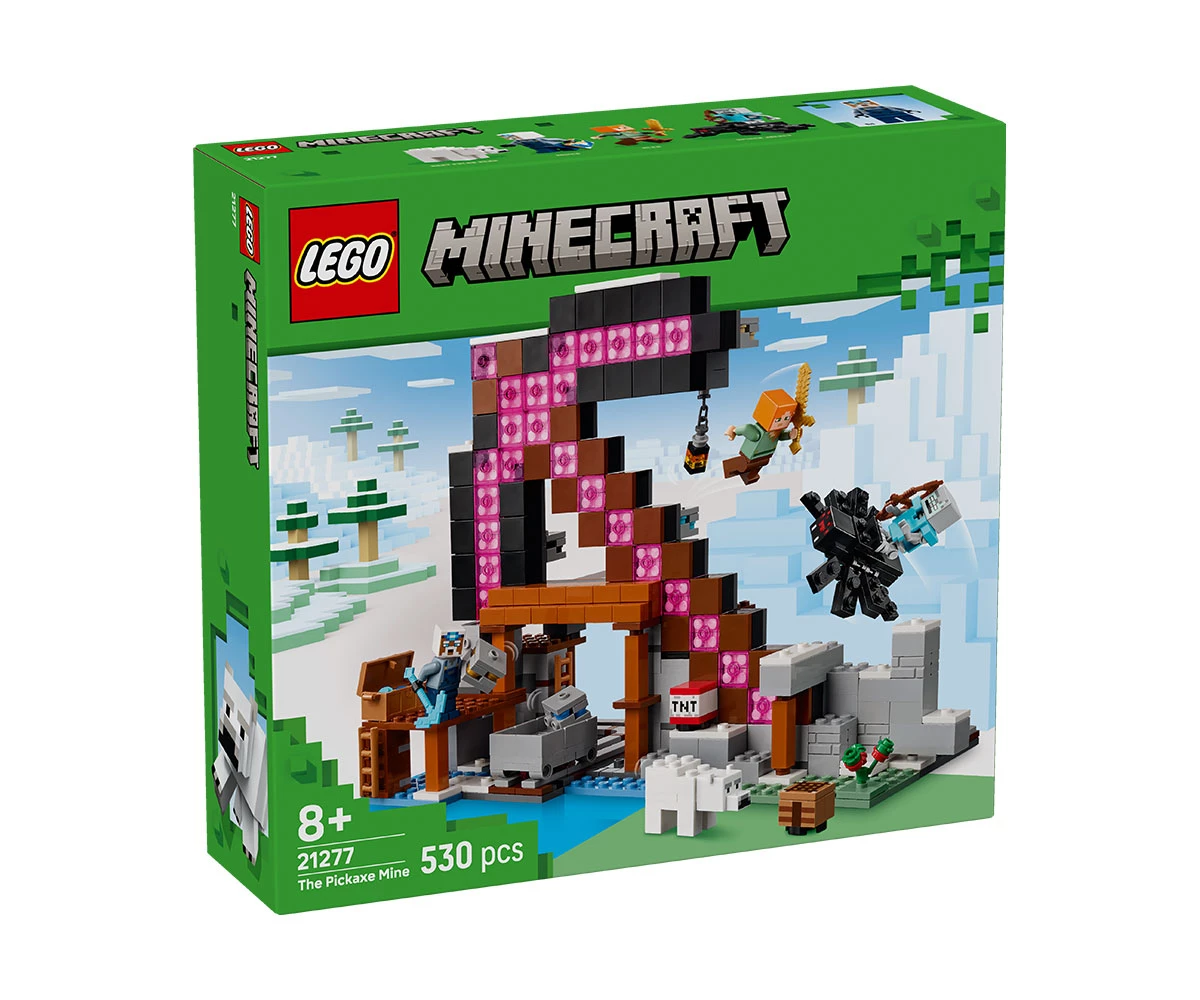 Детски комплект за игра LEGO® Minecraft® 21277 - Мина-кирка LEGO® Minecraft® 21277 - The Pickaxe Mine