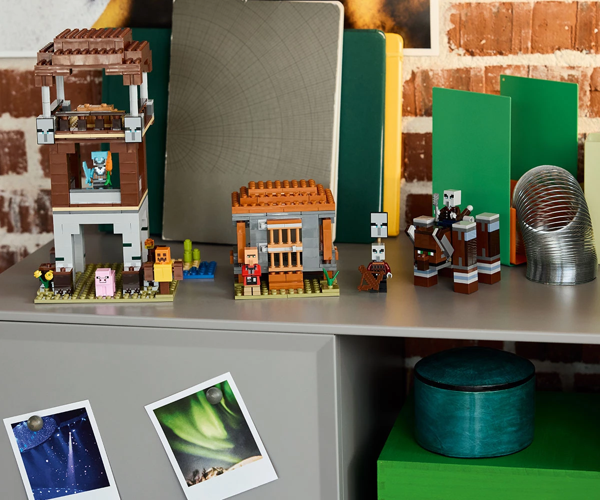 Детски комплект за игра LEGO® Minecraft® 21278 - Кулата на грабителите и Опустошителя thumb 10 LEGO® Minecraft® 21278 - The Pillager Outpost and Ravager thumb 10